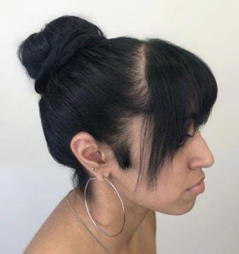 Bun Bangs