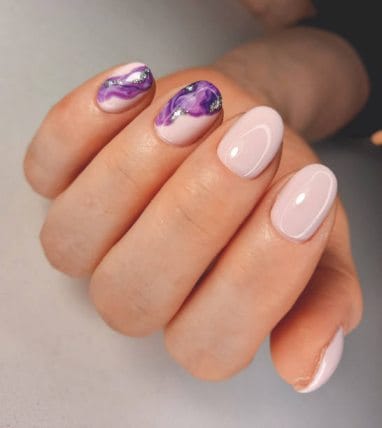 Short Round Nails