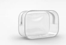 transparent cosmetic bags
