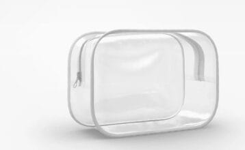transparent cosmetic bags